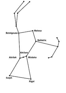 Orion constellation answer quiz