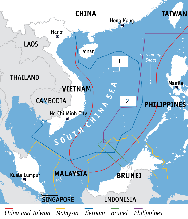 south china sea spratly paracell